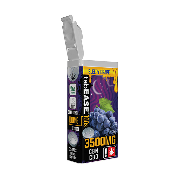 tabease-100s-cbn-cbd-3500mg-tabs-sleepy-grape