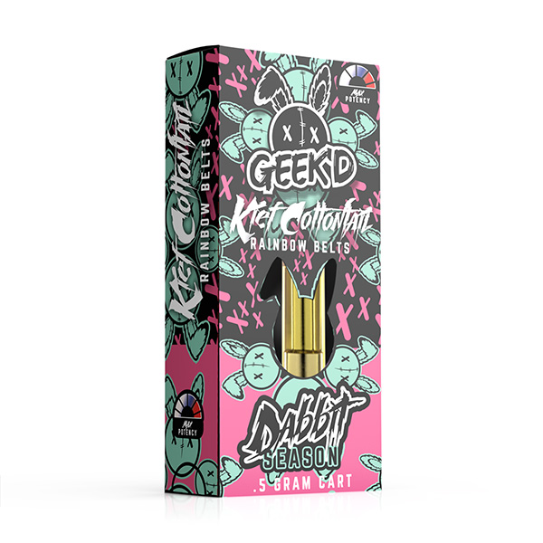 geekd-dabbit-season-.5g-thca-cartridge-kief-cottontale-rainbow-belts