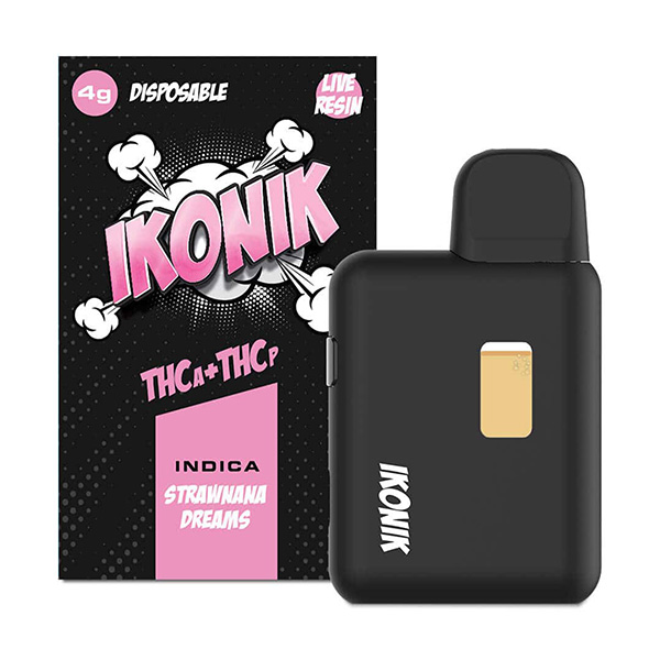 ikonik-live-resin-4g-disposable-Strawnana-Dreams