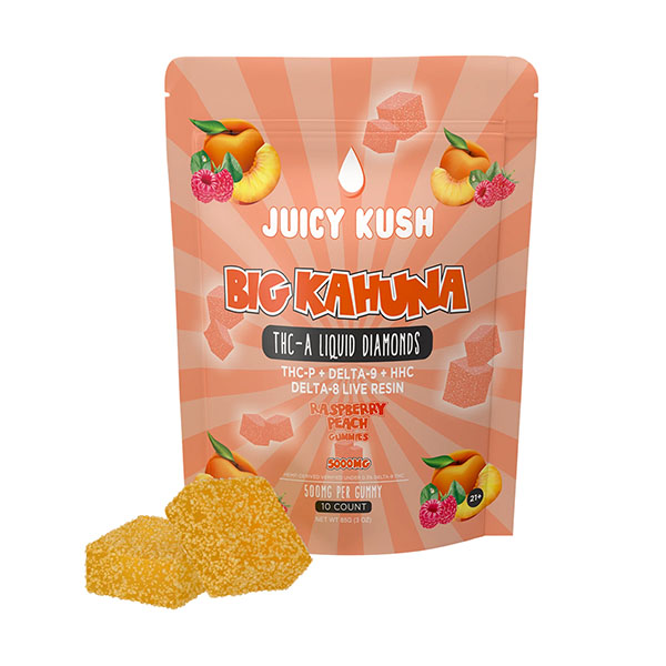juicy-kush-big-kahuna-5000mg-gummies-raspberry-peach