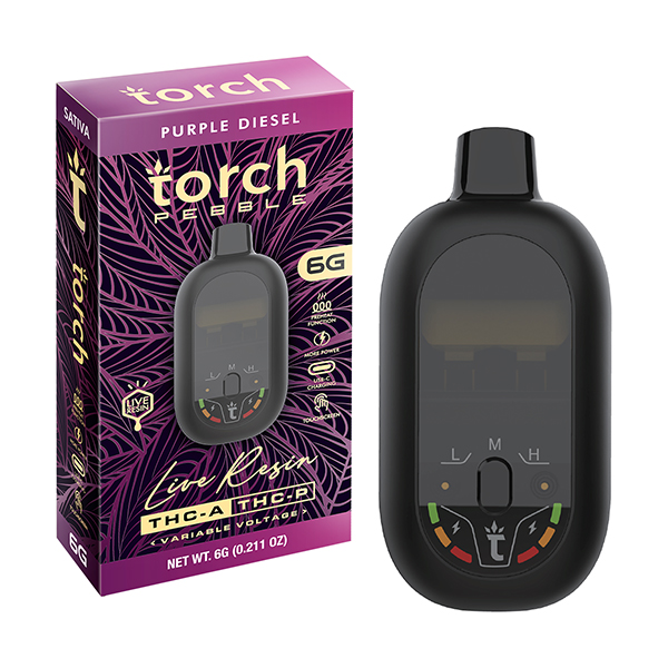 torch-pebble-thca-thcp-6g-disposable-Purple-Diesel