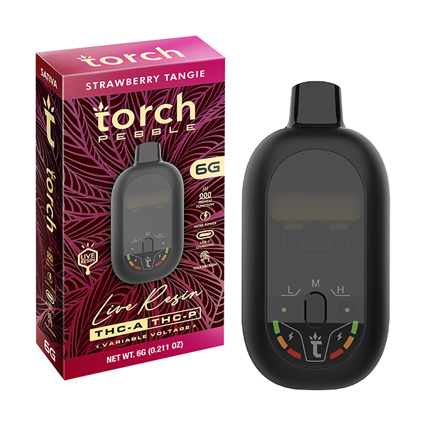 torch-pebble-thca-thcp-6g-disposable-Strawberry-Tangie